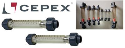 Cepex PVC-U Flowmeter