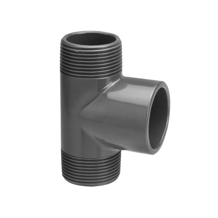 VdL PVC U T-stukken, type A, x bu.dr., 90°