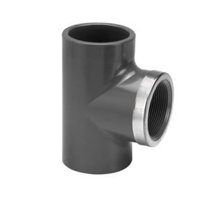 VdL PVC-U T-stukken 2 x lijm x 1 x bi.dr., 90°, PN16