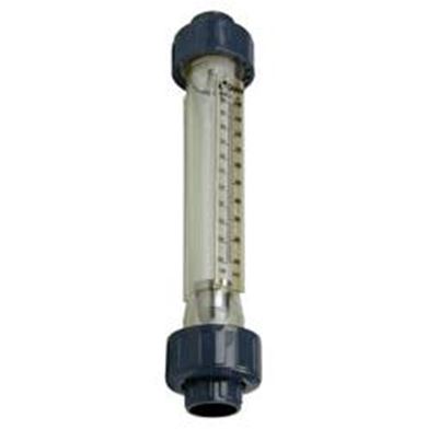 Flowmeter metrische schaal capaciteit, PN15 (acrylaat meetbuis)