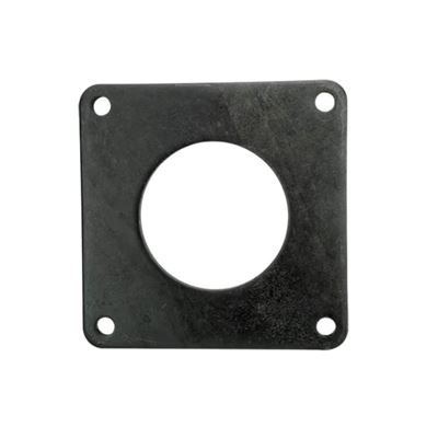 Cardan 2-lagen rubber pakking voor vierkant flens 4- 5- 6" - 150 mm, dik 5 mm