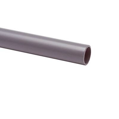 Pipelife Polivolt PVC elektrabuis 16 mm - 5/8" / 19 mm - 3/4", grijs, L = 4 mtr., RAL 7037, prijs per mtr.